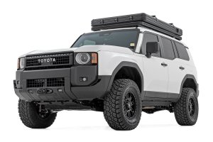 Toyota Land Cruiser Hidden Winch Mount - Front - Rough Country - SAE Fog - White - '24-'25